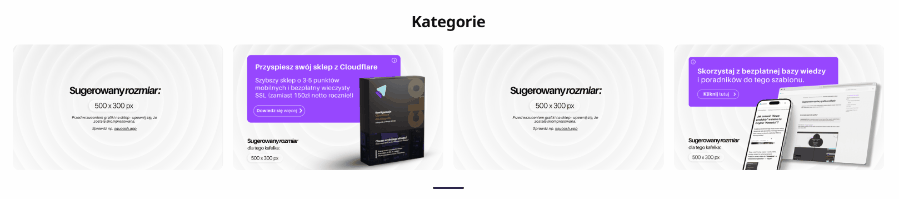 Czytelne kategorie obrazkowe jako element struktury SEO